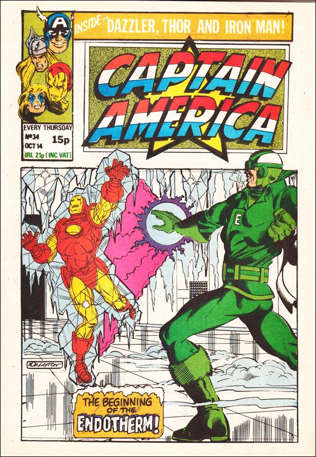 Captain America (UK) issue 34