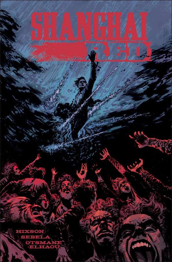 Shanghai Red issue 5-B Adam Gorham Cover