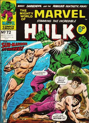 Mighty World of Marvel (UK) (1972) issue 72