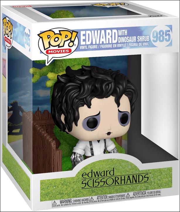 POP! Movies figure 985 Edward with Dinosaur Shrub