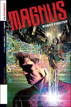 Magnus Robot Fighter (2014) issue 5-B Cory Smith Subscription Cover