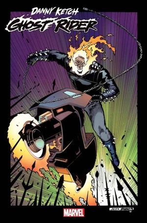 Danny Ketch: Ghost Rider issue 1-E Javier Saltares 1:50 Hidden Gem Cover