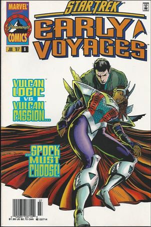 Star Trek: Early Voyages issue 6-B Newsstand Edition / Price Variant