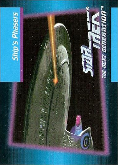 Star Trek: The Next Generation - Inaugural Edition (Base Set) card 56 Ship’s Phasers