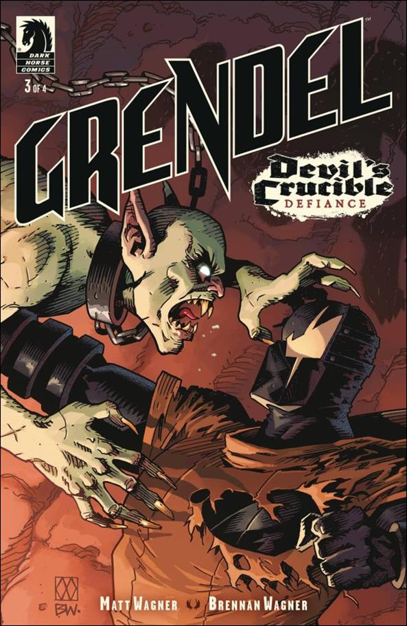 Grendel: Devil's Crucible - Defiance issue 3 Matt Wagner Cover
