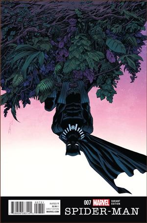 Spider-Man (2016) issue 7-B Declan Shalvey Black Panther Cover