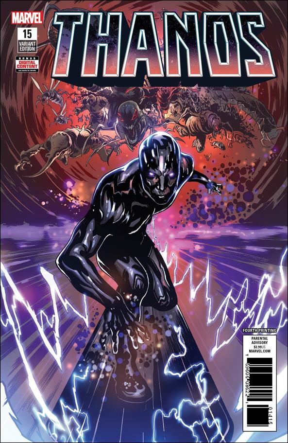 Thanos (2017) issue 15-D Geoff Shaw Cover (4th Printing)