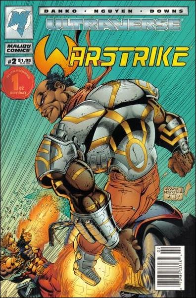 Warstrike issue 2-B Newsstand Cover