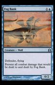 Magic the Gathering: Commander (Base Set) card 47 Fog Bank