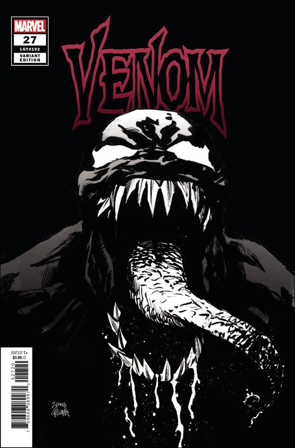 Venom (2018) issue 27-C Ryan Stegman 1:100 Black & White Cover