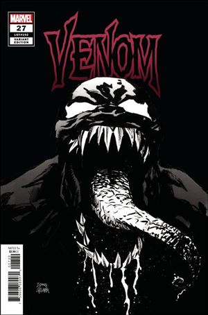 Venom (2018) issue 27-C Ryan Stegman 1:100 Black & White Cover