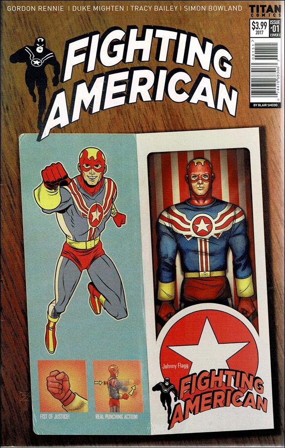 Fighting American (2017) issue 1-E Blair Shedd Cover