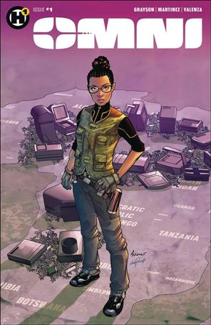 Omni issue 1-C Mike McKone Purple Cover (2nd Printing)