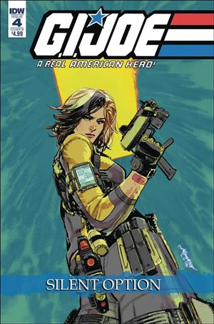 G.I. Joe: A Real American Hero: Silent Option issue 4-B Kenneth Loh Cover
