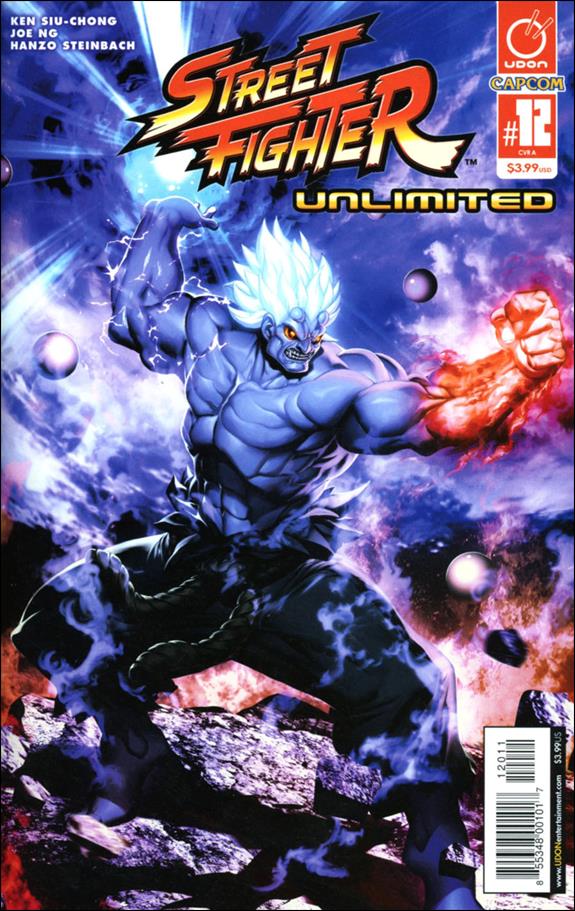 Street Fighter Unlimited issue 12 Gonzalo "Genzoman" Ordonez Arias Cover