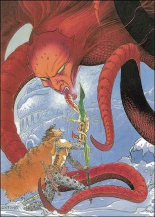 Charles Vess (Base Set) card 86 Ice Age #4