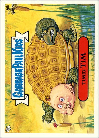 Garbage Pail Kids All-New Series 2 (Base Set)   card 35b Timid Tim