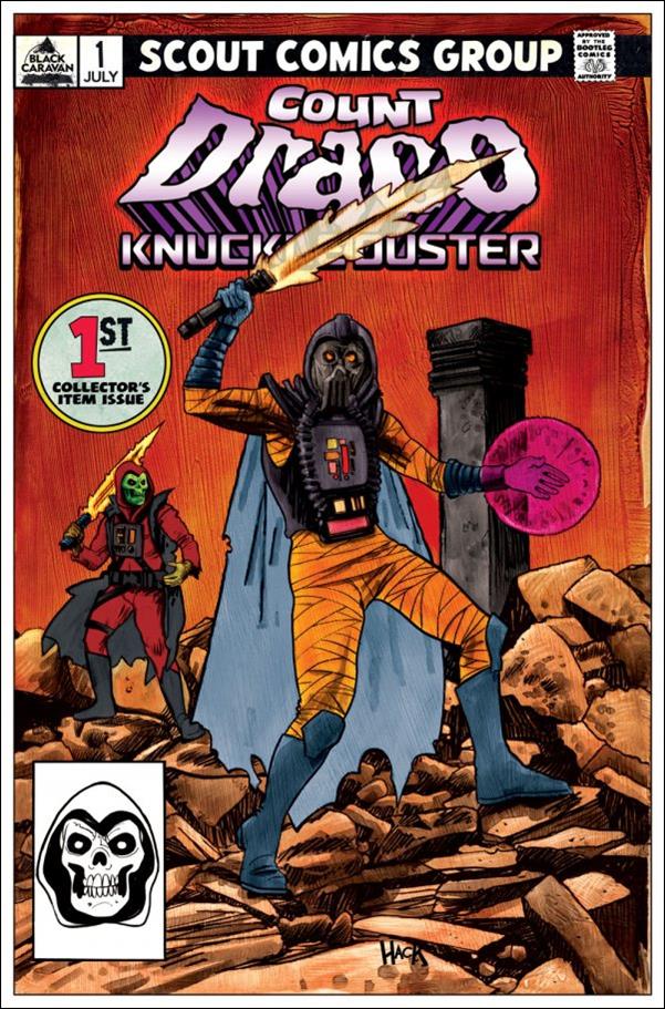 Count Draco Knuckleduster issue 1-D Robert Hack Rad Raptor Comics Cover 