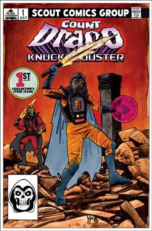 Count Draco Knuckleduster issue 1-D Robert Hack Rad Raptor Comics Cover 