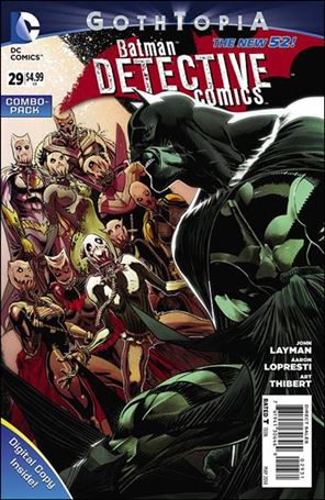 Detective Comics (2011) issue 29-B Polybagged Guillem March Cover Combo Pack