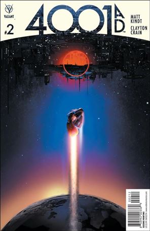 4001 A.D. issue 2-K Clayton Crain Cover (2nd Printing)