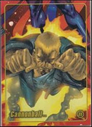 Marvel Heroes Figure Factory: Series 2 (Base Set) card 35 Cannonball