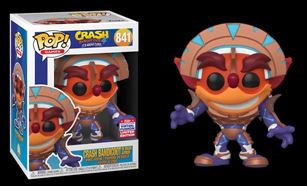 POP! Games figure 841-B Crash Bandicoot in mask armor (2021 Funkon)