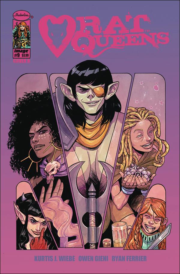 Rat Queens (2017) issue 9-B Leila del Duca Cover