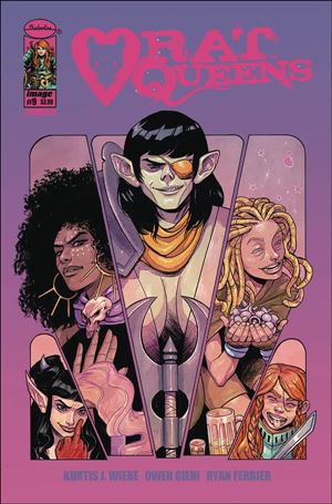 Rat Queens (2017) issue 9-B Leila del Duca Cover