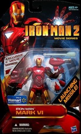 Iron Man 2 (Wal-Mart Movie 6" Figures)  Cover Image 1