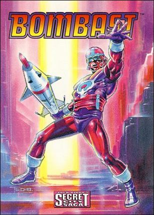 Jack Kirby's Secret City Saga (Base Set) card 3 Bombast