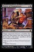 Magic the Gathering: Saviors of Kamigawa (Base Set) card 62 Choice of Damnations