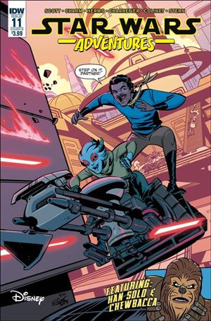 Star Wars Adventures (2017) issue 11-B Elsa Charretier Cover