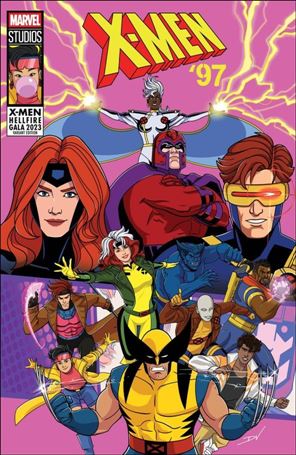 X-Men: Hellfire Gala 2023 issue 1-B Dan Veesenmeyer X-Men '97 Cover