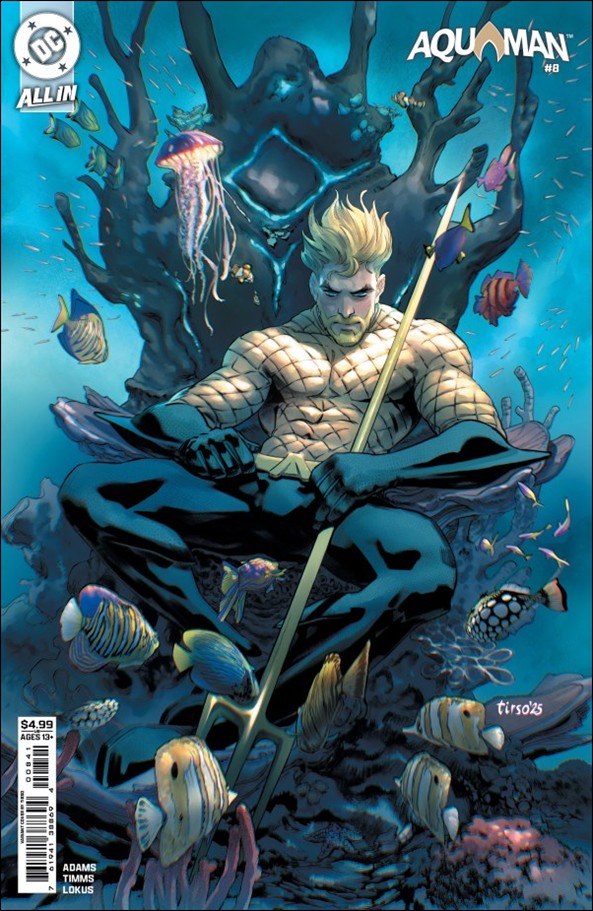 Aquaman (2025) issue 8-D Tirso Cons Cardstock Cover