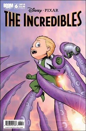 Incredibles (2009) issue 6-B Tentacles Cover