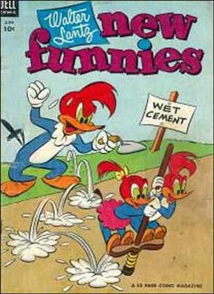 Walter Lantz New Funnies issue 196