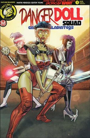 Danger Doll Squad: Galactic Gladiators issue 1-C Marcelo Costa Cover