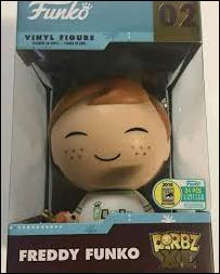 Dorbz Freddy Funko figure 2-B Freddy Funko with Freddy Funko Pop 1/24