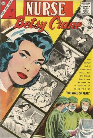 Nurse Betsy Crane issue 22-B UK Price Cover