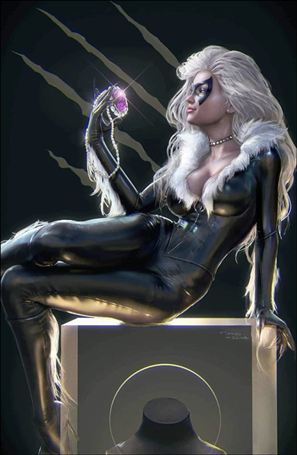 Black Cat (2025) issue 1-L Retailer Exclusive Tiago Da Silva Virgin Cover