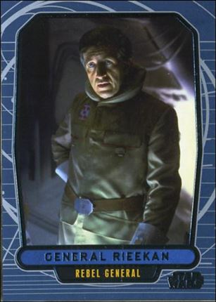 Star Wars Galactic Files (Base Set) card 144 General Rieekan Rebel General