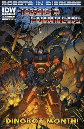 Transformers: Robots in Disguise (2012) issue 8 Andrew Griffith Cover