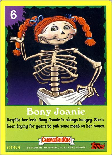 Garbage Pail Kids All-New Series 4 (Game Card Subset) card GPK9 Bony Joanie