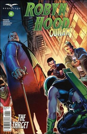 Robyn Hood: Outlaw issue 6-D Martin Coccolo Cover