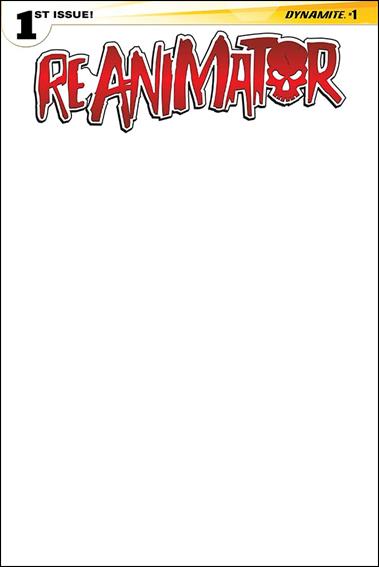 Reanimator (2015) issue 1-E Blank Authentix Cover