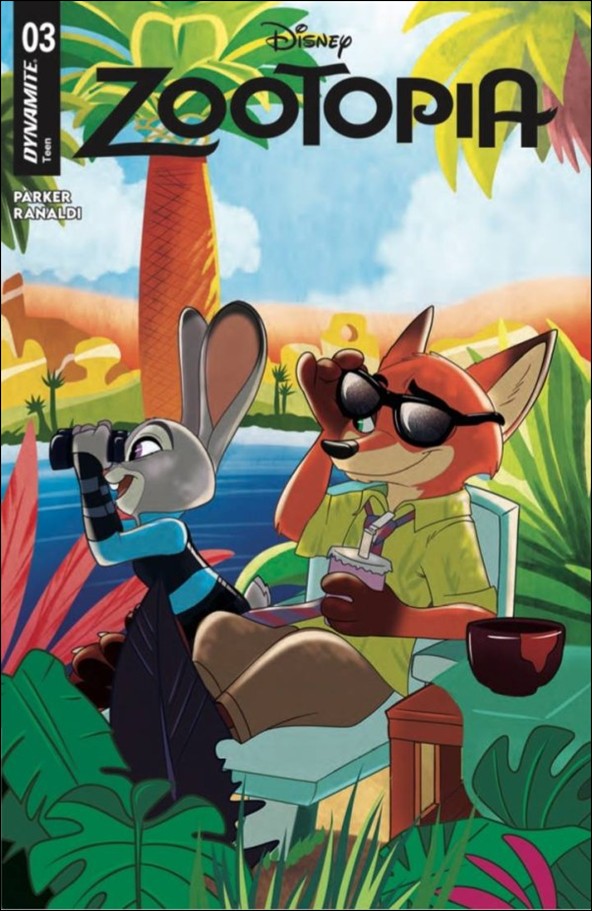 Zootopia (2025) issue 3 Trish Forstner Cover