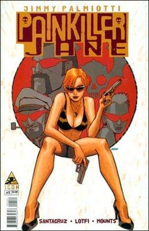 Painkiller Jane: The Price of Freedom issue 1-B Dave Johnson 1:50 Cover