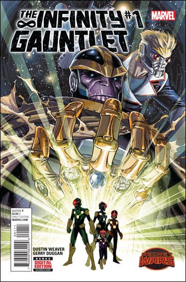 Infinity Gauntlet (2015) issue 1 Dustin Weaver Cover