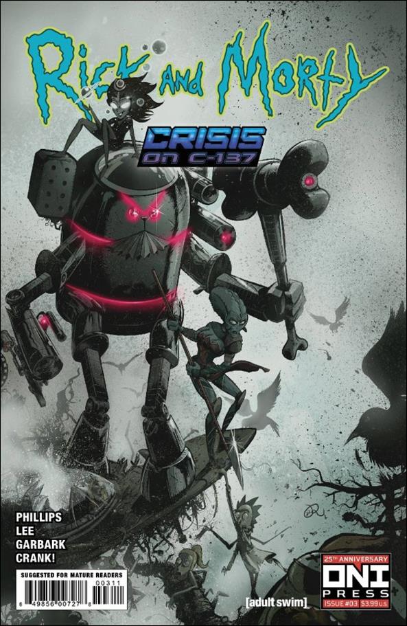 Rick and Morty: Crisis on C-137 issue 3 Ryan Lee Cover